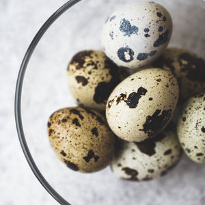 Quail Eggs & Breakfast Radish