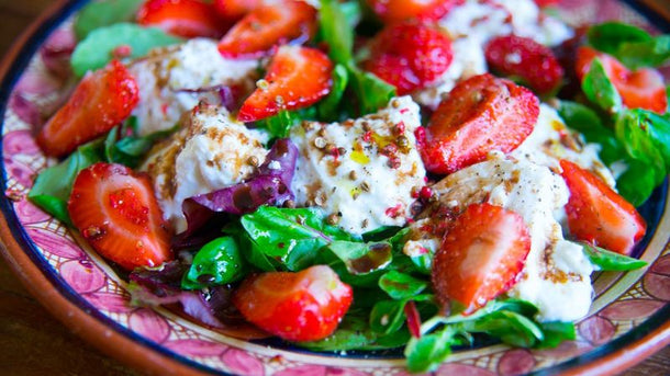 Salad of Strawberries and Balsamic