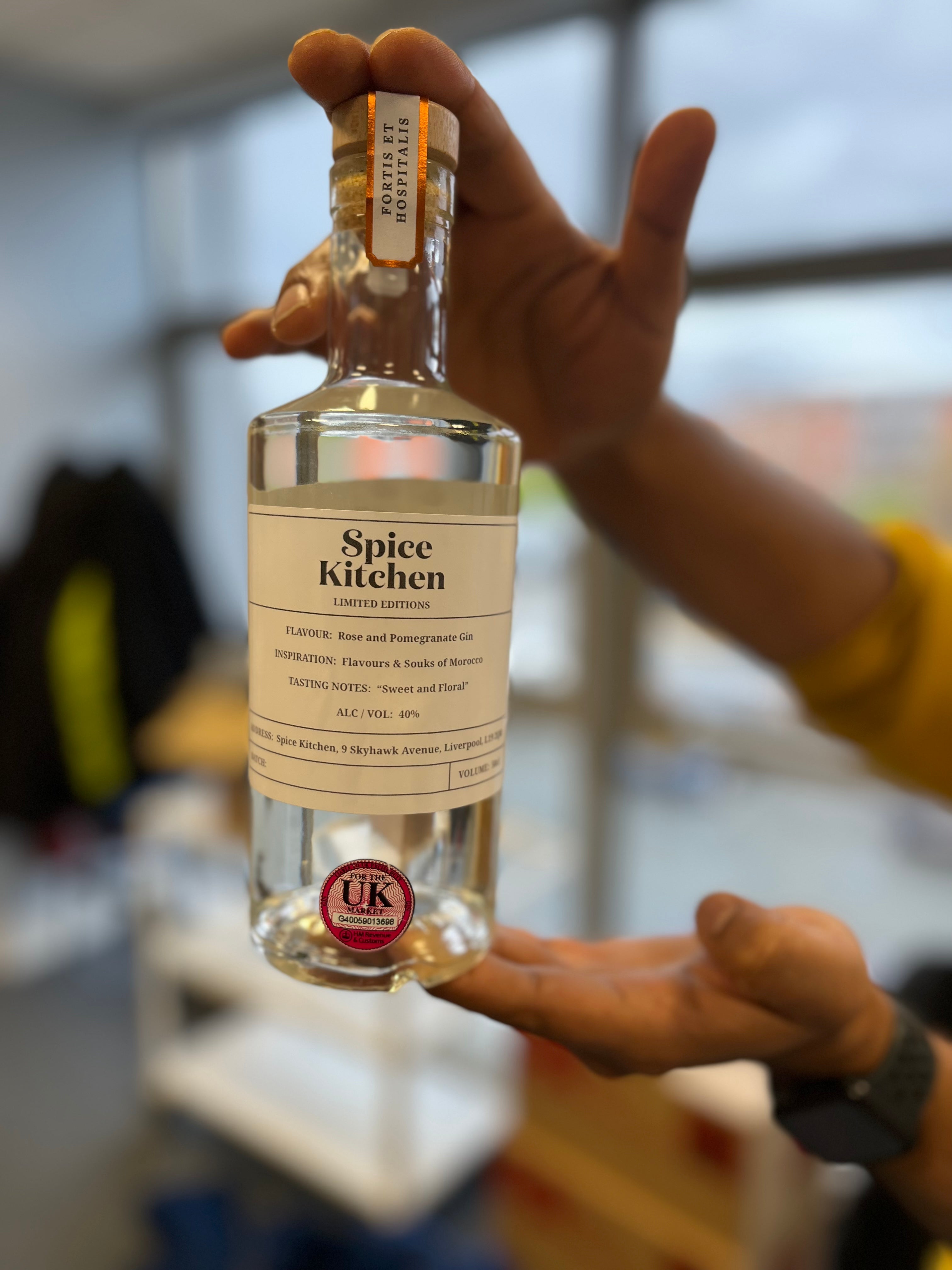 LIMITED EDITION ROSE AND POMEGRANATE GIN