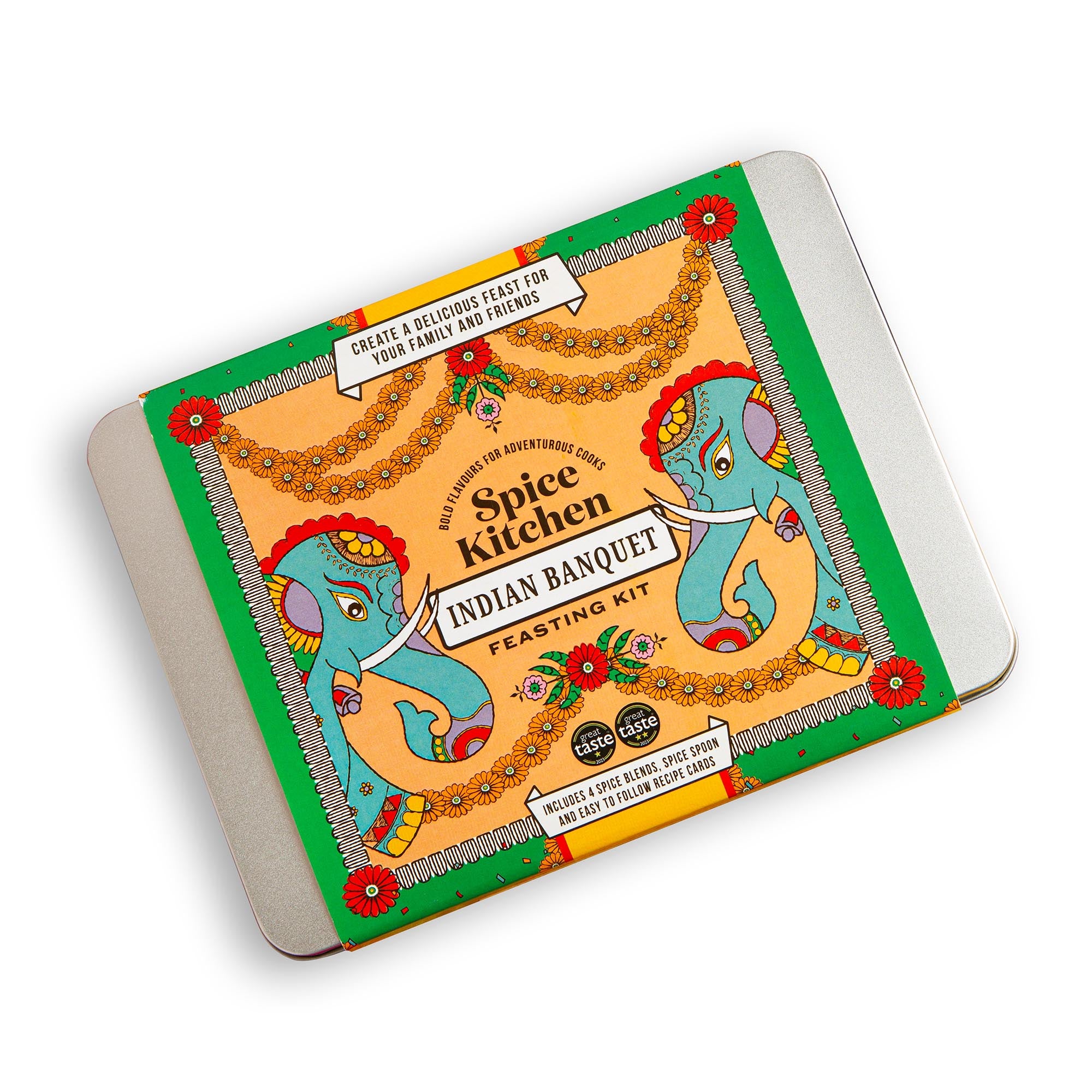 Spice Kitchen Indian Banquet Feasting Kit on a White Background