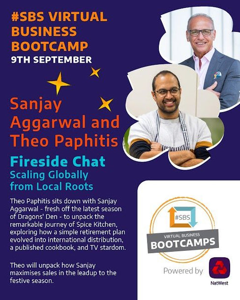 Sanjay Sits Down with Retail Tycoon Theo Paphitis For A Fireside Chat