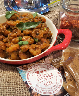 Dry Prawn Masala Curry by Brinda's Mauritius Delights