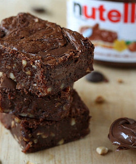 Spiced Up Nutella Brownies