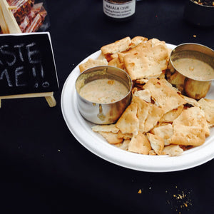 Homemade spice kitchen marinade and dip with aromatic herbs and spices