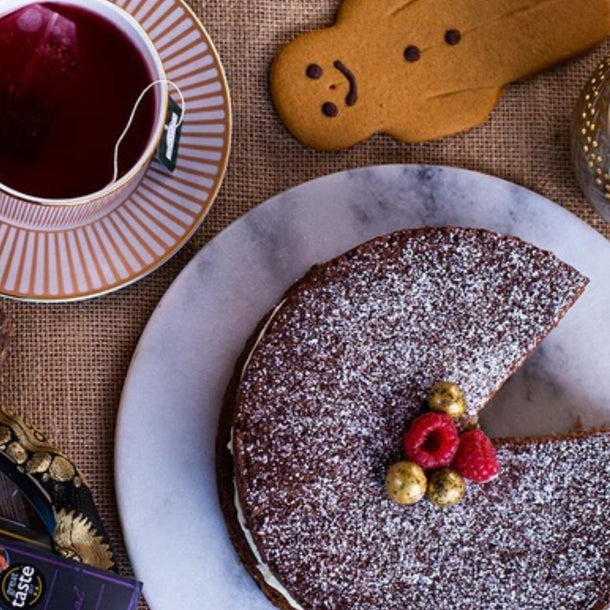 Dairy-free Gingerbread & Hot Choc Cake