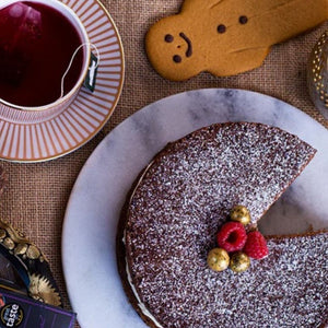 Dairy-free Gingerbread & Hot Choc Cake