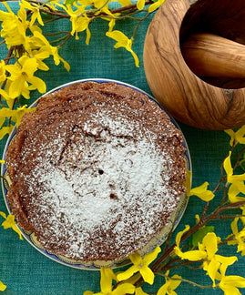 Nila's Dairy Free Gingerbread Hot Chocolate Cake