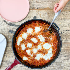 One pot pizza pasta