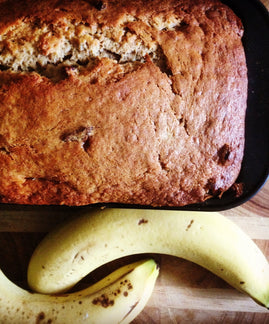 Banana Bread (Cake?) with Cinnamon