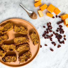 Little Veggie Gingerbread Bars by Rachel Boyett