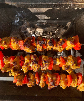 Spicy Chicken Kebabs