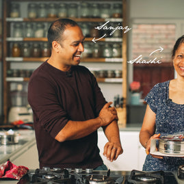 Spice Kitchen co-founders Sanjay and Shashi Aggarwal feature in the Liverpool Echo