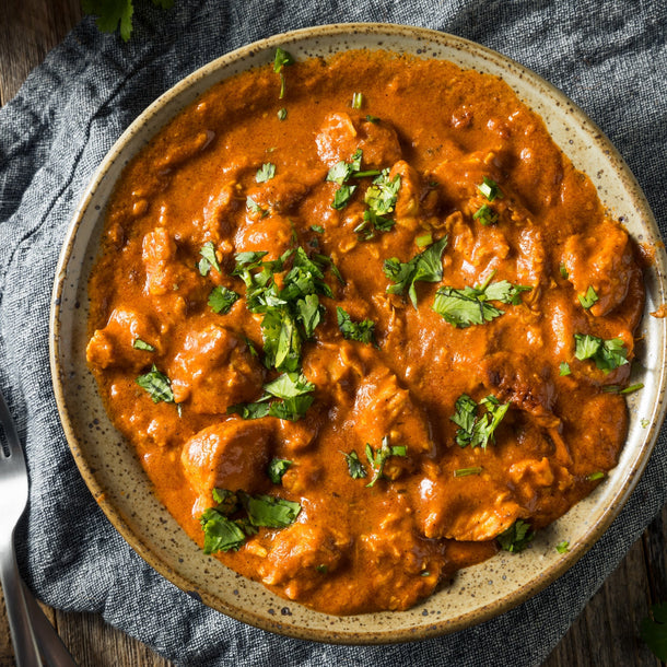 A big bowl of Sanjay's Leftover Boxing Day Turkey Curry