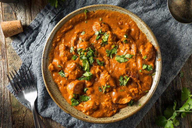 A big bowl of Sanjay's Leftover Boxing Day Turkey Curry