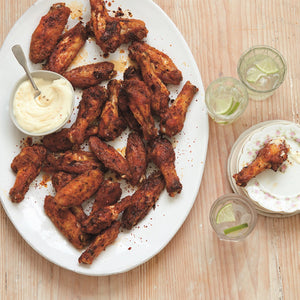 Crispy Baked Chicken Wings with Aleppo Pepper by Emma Spitzer