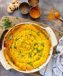 Indian Spiced Shepherds Pie