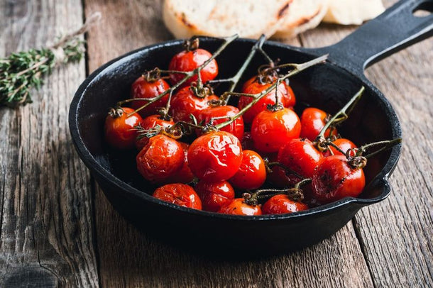 Roasted Tomatoes and Goat's Cheese Salad