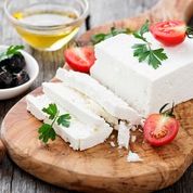 Quick Tomato and Feta Salad