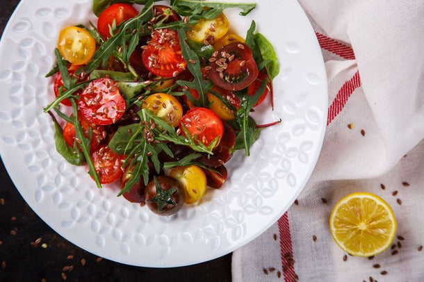 Tomato Salad with Raddish & Urfa Chilli