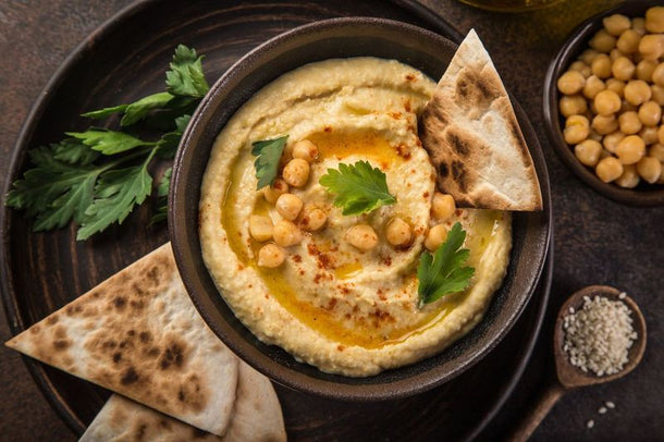 Rustic Lemon Hummus