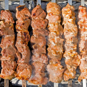 Afghani Beef Seekh Kebab