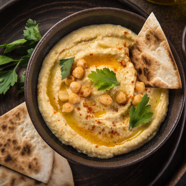 Classic Hummus With Sumac | Spice Kitchen