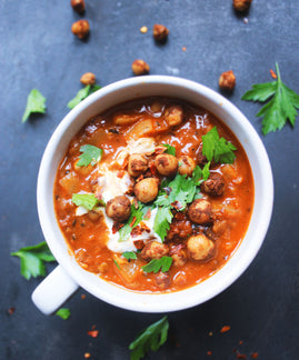 TUNISIAN HARISSA CHICKPEA STEW