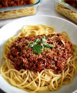 SPICY SPAGHETTI BOLOGNESE BY MANI