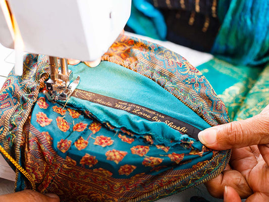 stitching cloth