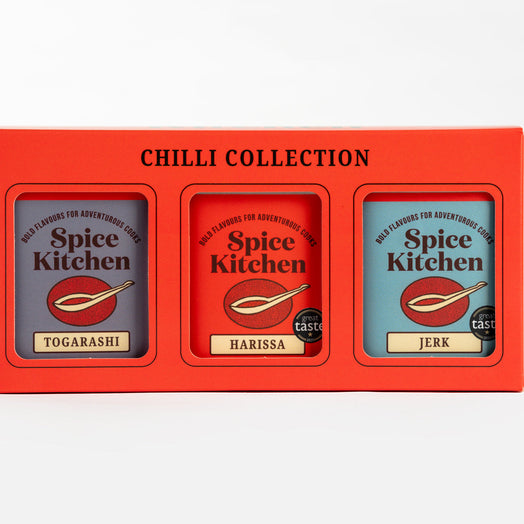 Chilli Blend Trio - Togarashi, Harissa & Jerk - Spice Kitchen™ - Spices, Spice Blends, Gifts & Cookware