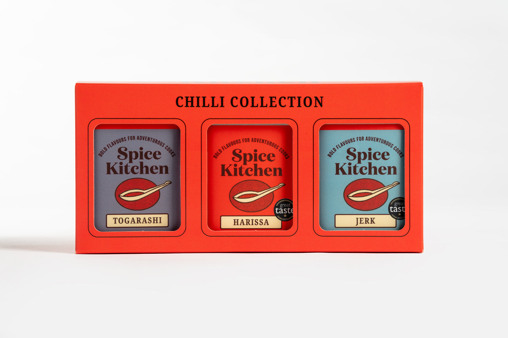Chilli Blend Trio - Togarashi, Harissa & Jerk - Spice Kitchen™ - Spices, Spice Blends, Gifts & Cookware