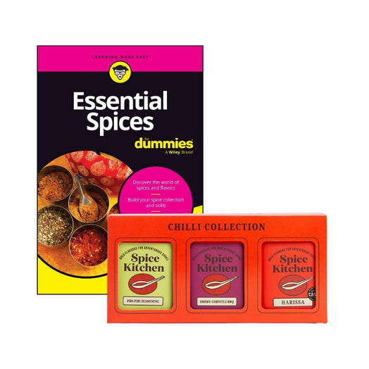 Essential Spices Book and Chilli Spice Blends Set