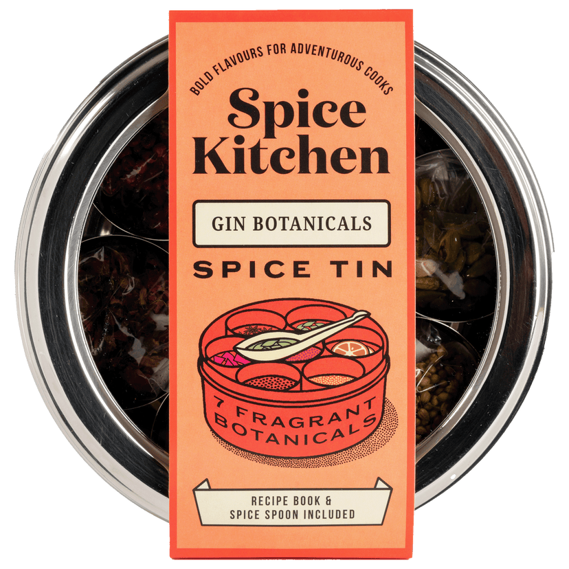 Gin Botanicals Tin with 7 Botanicals Spice Kitchen