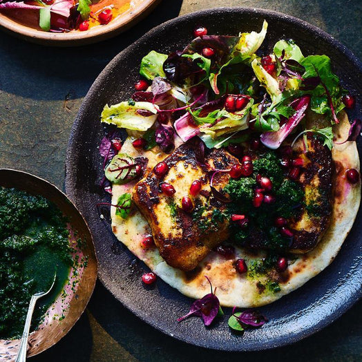 HalloumiWrapswithBerbereandPomegranateSeeds