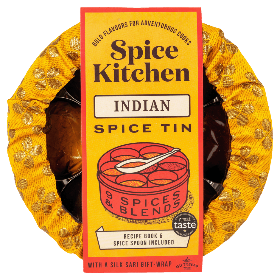 The Indian Spice Tin (Masala Dabba) Authentic Spices by Spice Kitchen