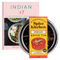 Signed Cookbook 'Indian in 7' by Monisha Bharadwaj & Spice Tin, 9 Spices & Handmade Silk Sari Wrap - Spice Kitchen™ - Spices, Spice Blends, Gifts & Cookware