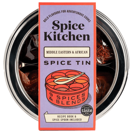 Middle Eastern & African Spice Tin with 9 Spices