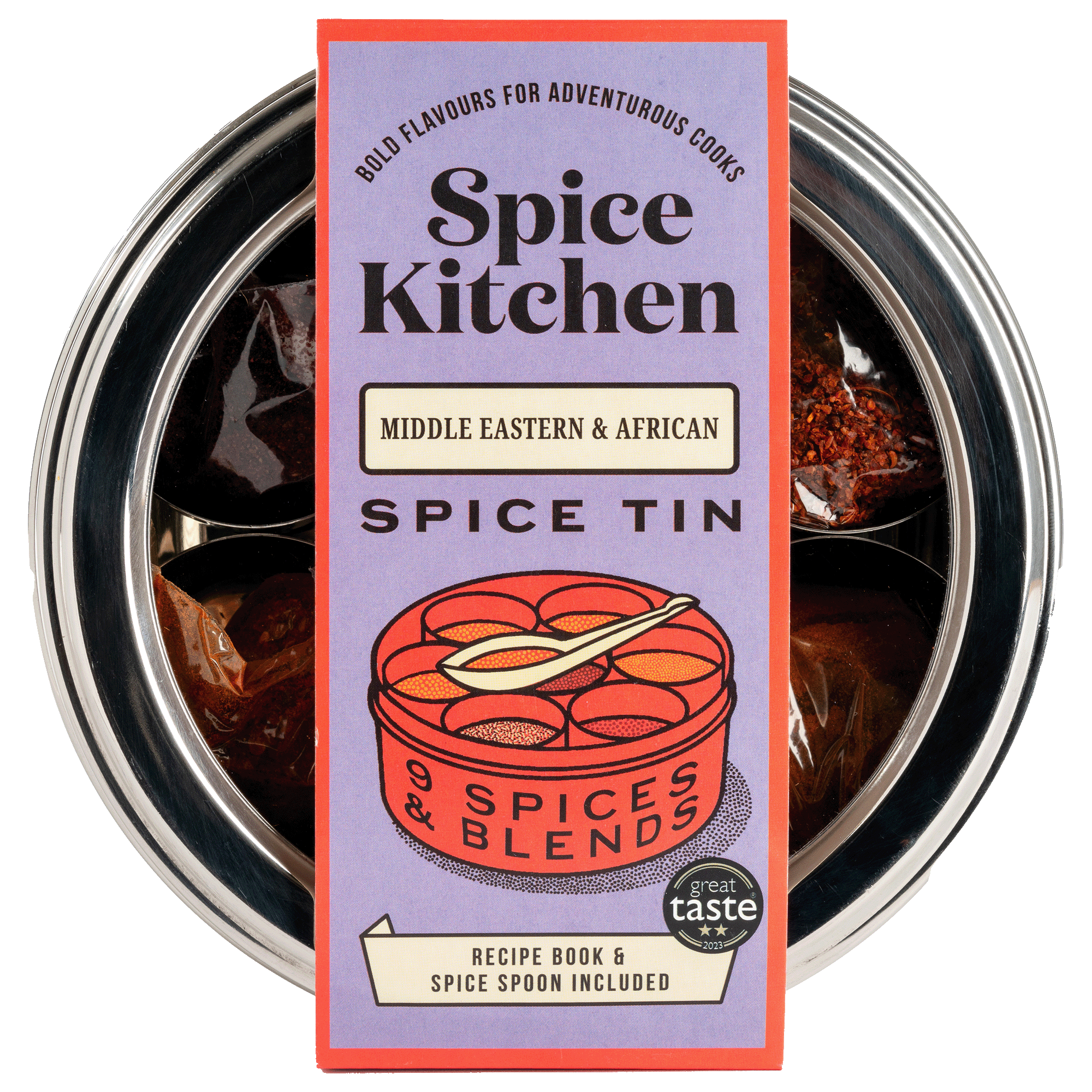 African & Middle Eastern Spice Tin - Spice Kitchen™ - Spices, Spice Blends, Gifts & Cookware