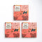 Pack of Three Spice Kitchen Raspberry and Rose Spiced Dark Chocolate Bars 
