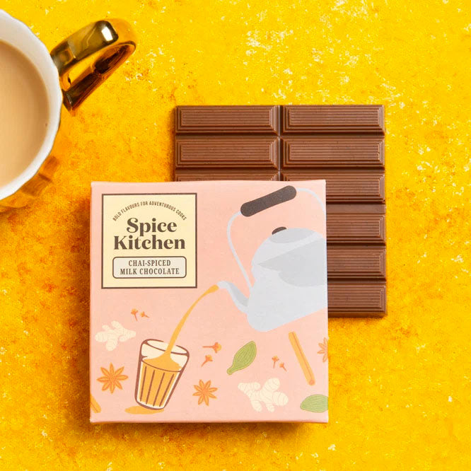 Chai-Spiced Milk Chocolate, 80g