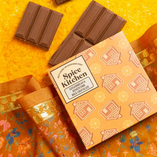 Gingerbread & Honeycomb Milk Chocolate, 80g