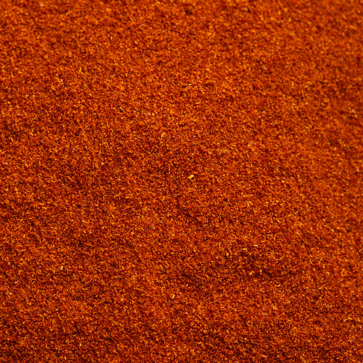 Close up of vibrant Kashmiri Chilli Powder