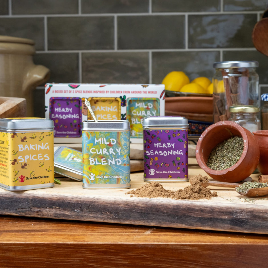 World Spice Collection Gift Set | Save the Children | Save the Children ...