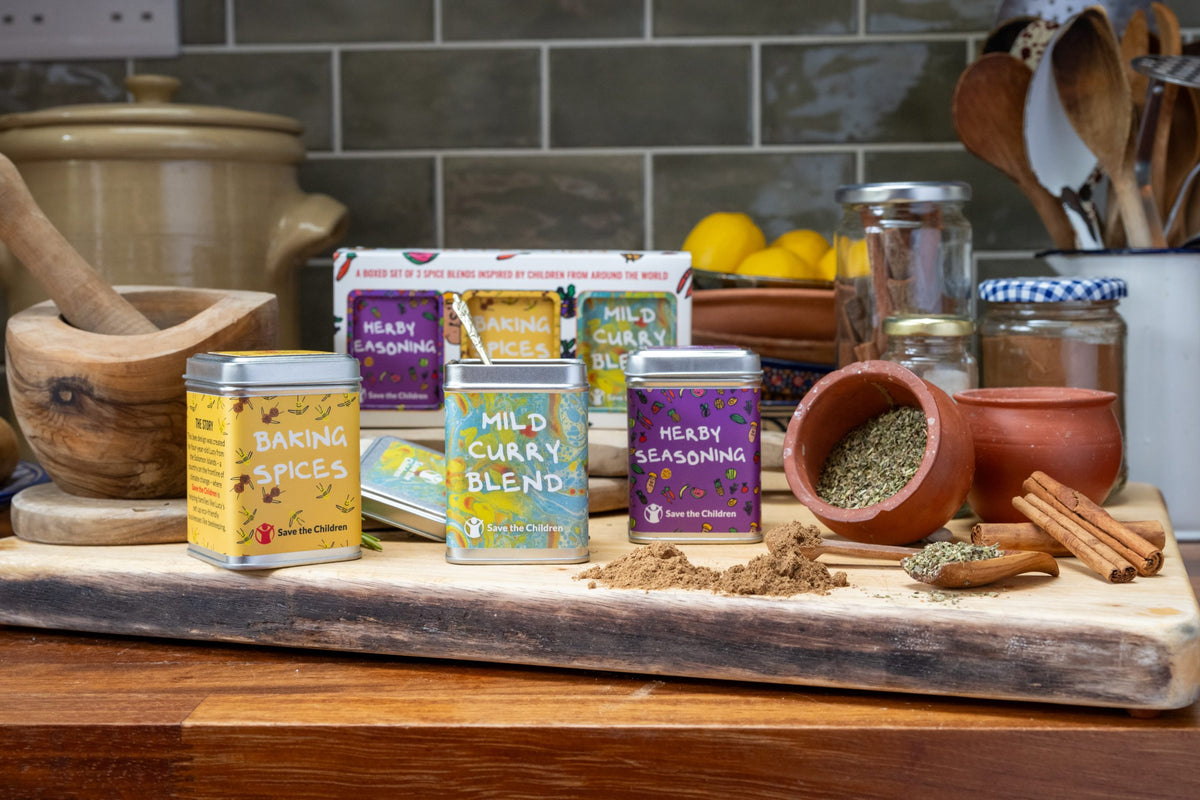 Save the Children World Spice Collection Gift Set