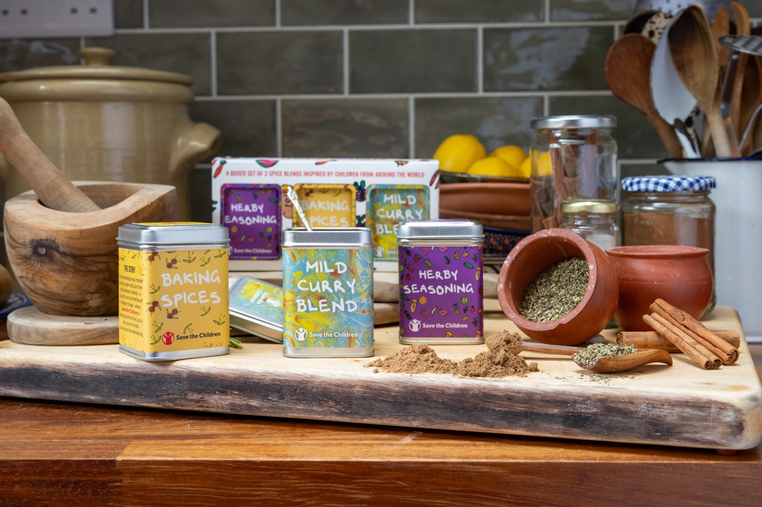 Save the Children World Spice Collection Gift Set