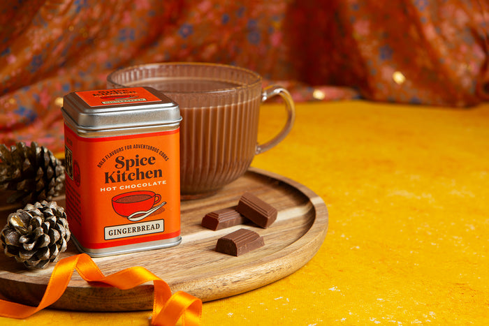 Spice Kitchen Gingerbread Hot Chocolate Collection – rich, spiced hot chocolate blends perfect for cozy moments