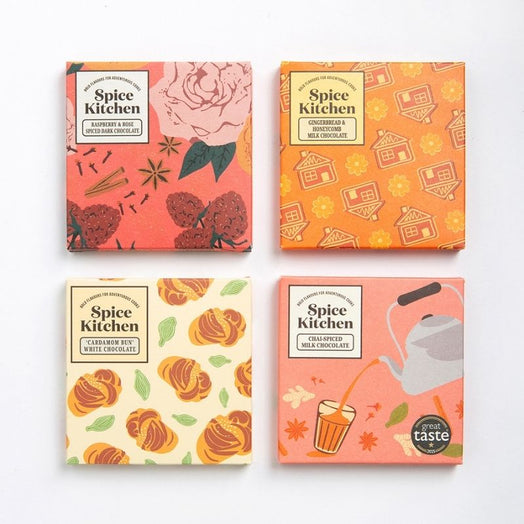 Spice Kitchen's Spiced Chocolate Bar Gift Set