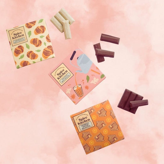 Trio of Spiced Chocolate Bars