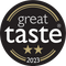 Two star great taste logo for Spice Kitchen's Garam Masala Spice Blend in their Indian Spice Tin with 9 spices & Handmade Silk Sari Wrap | Gift of the Year Winner - Spice Kitchen™ - Spices, Spice Blends, Gifts & Cookware