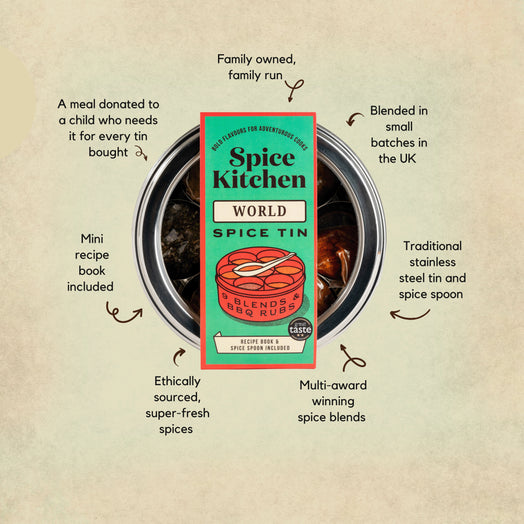 World Spice Tin